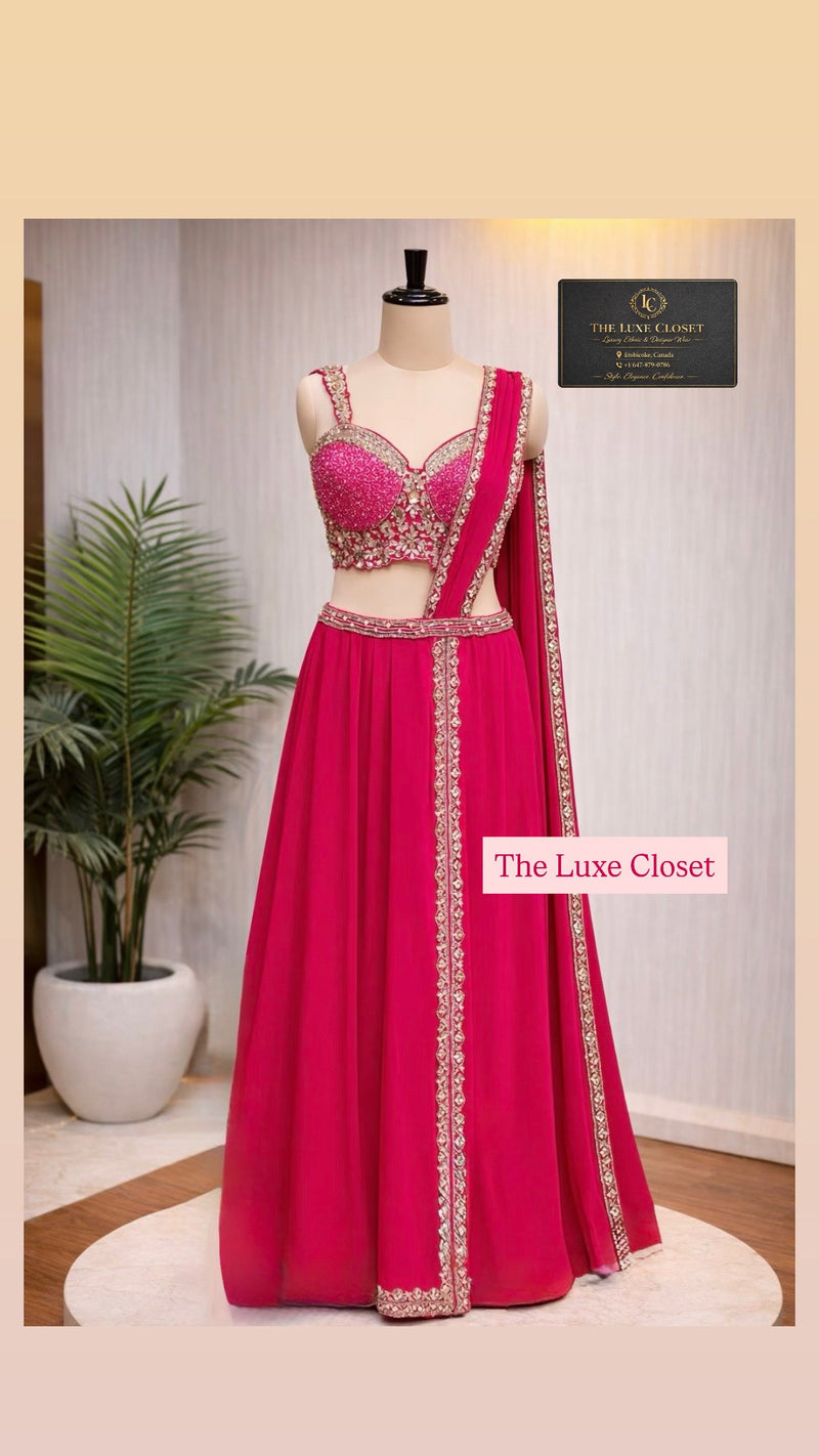 A line Lehnga