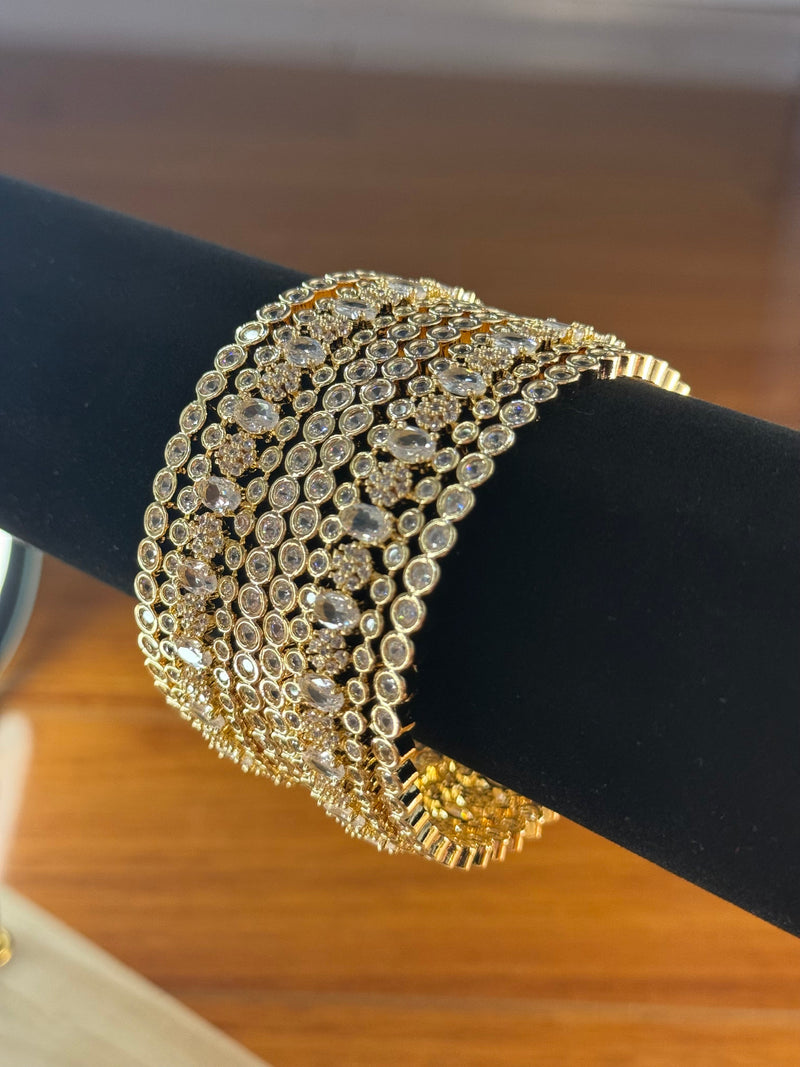 Designer AD Kundan Bangle
