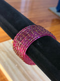 Raindrop Bangles – Mauve