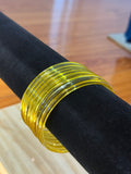 Jelly Bangles- Yellow