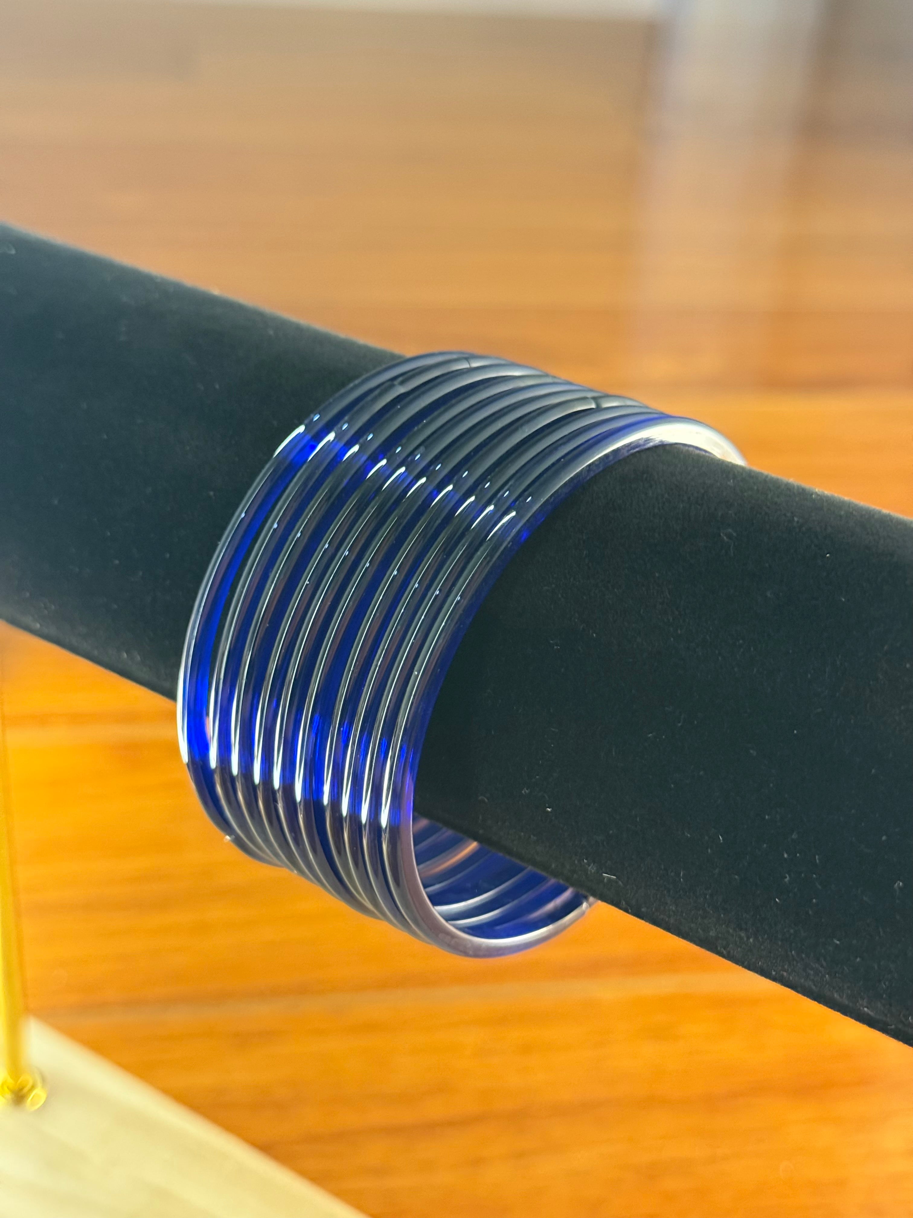 Jelly Bangles- Royal Blue