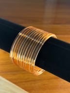 Jelly Bangles- Orange