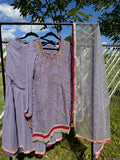 Lavender Sharara suit