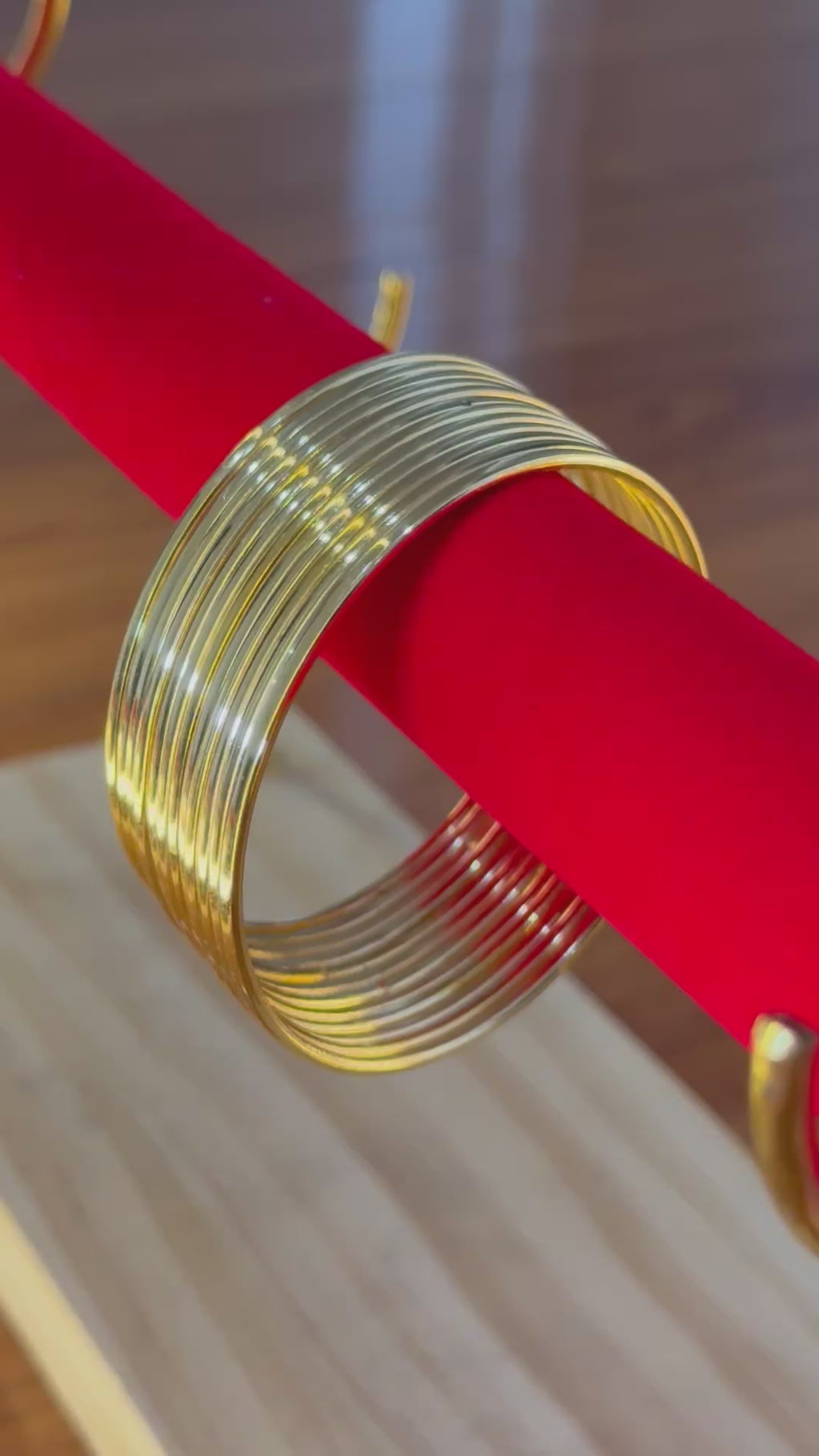 Metal bangles- Gold