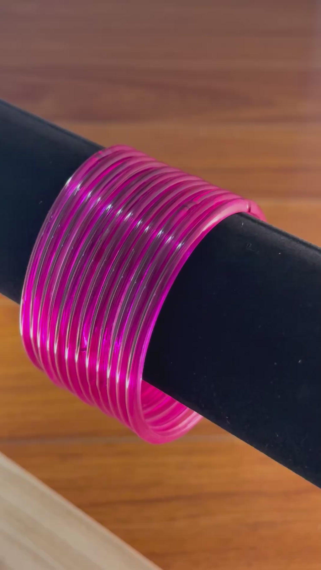 Jelly Bangles-Pink