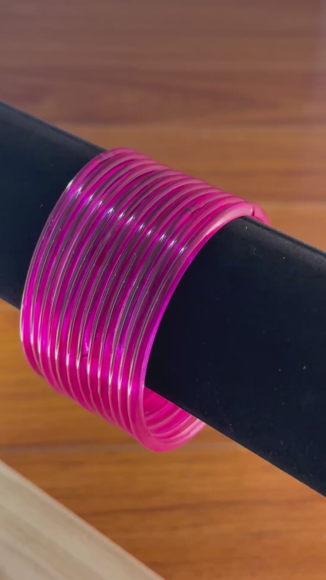 Jelly Bangles-Pink
