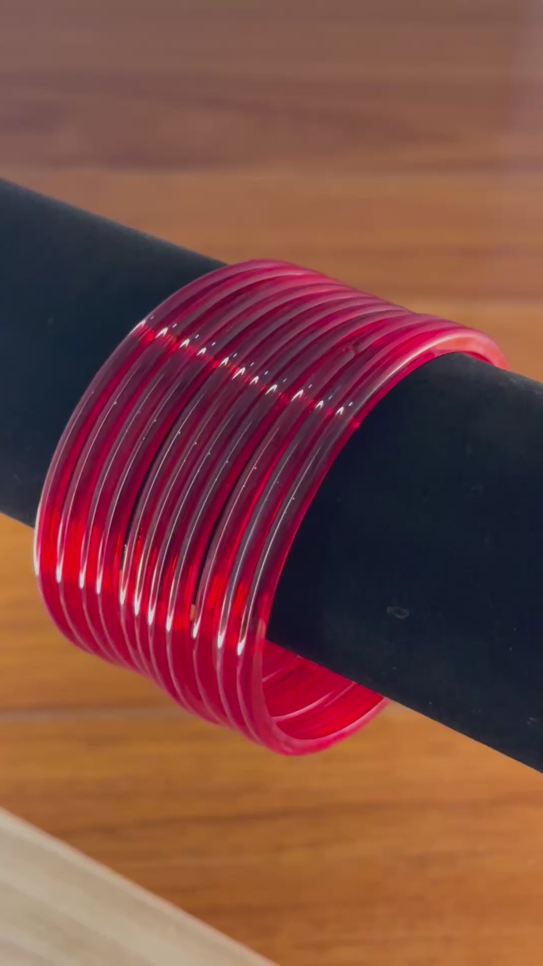 Jelly Bangles- Red