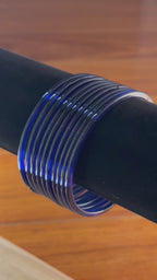 Jelly Bangles- Royal Blue