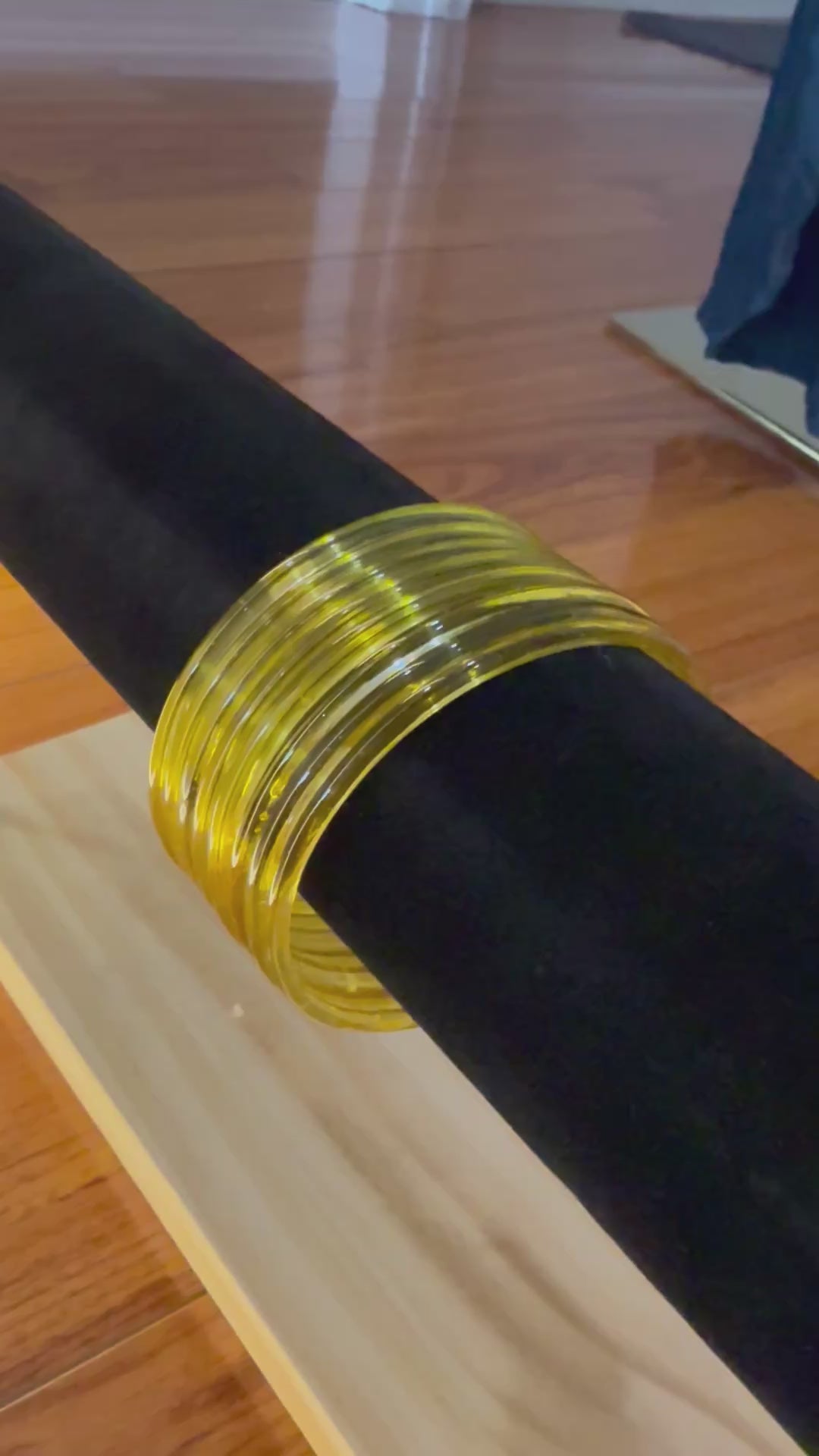 Jelly Bangles- Yellow